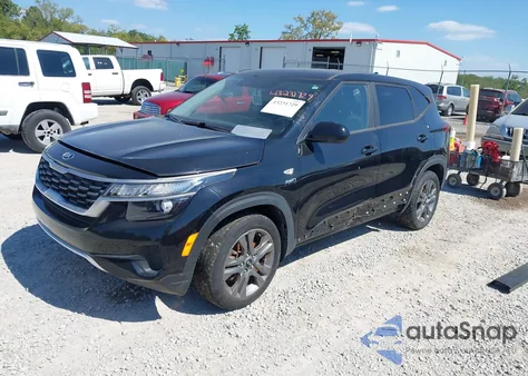 2021 Kia Seltos Lx из США, поврежденный, VIN KNDEPCAAXM7183916